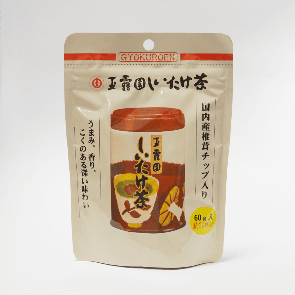 玉露園 しいたけ茶60g袋 顆粒タイプ - 北の日本茶専門店 お茶の玉翠園