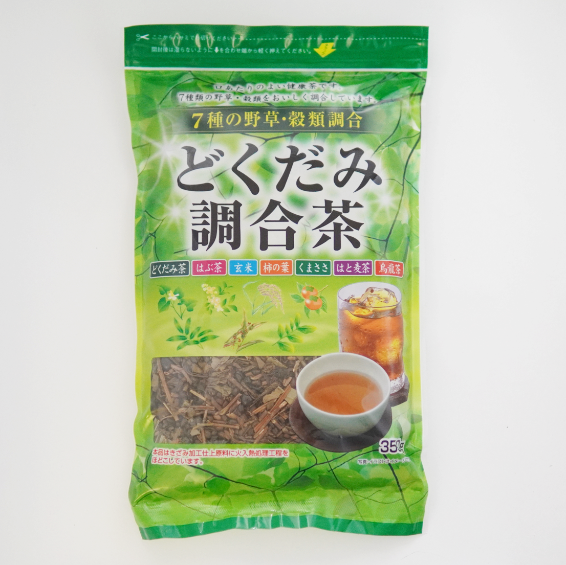 どくだみ７種調合茶 急須 煮だし用 ３５０ｇ 北の日本茶専門店 お茶の玉翠園 ぎょくすいえん